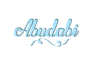 Abudabi: A Connected Script Typeface Built for Branding Work