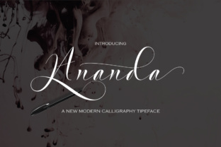 Ananda Script: A Calligraphy Font That Brings Elegance to Branding Projects