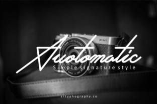 Auotomatic: A Signature Script Font That Gives Small Brands a Polished, Personal Touch