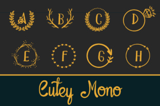 Cutey Mono Font Review: A Handwritten Typeface with Monogram Power