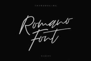 Handmade Magic with Romano Script Font
