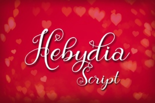 Hebydia: A Script Font for Playful Digital Branding