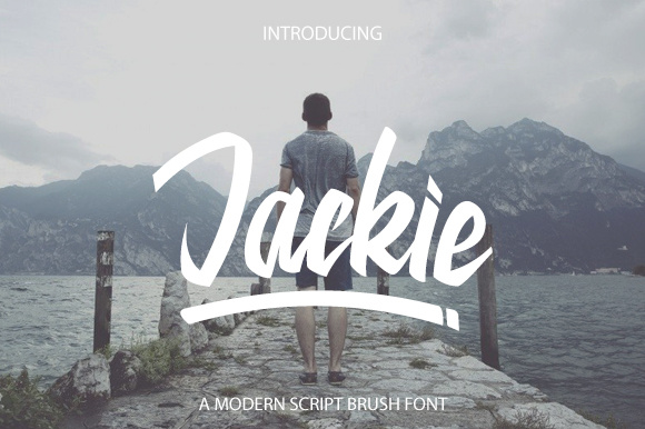 Jackie: A Bold Script Font That Brings Handmade Character to Branding
