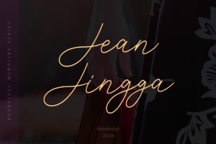 Jean Jingga: A Handwritten Font Built for Editorial Storytelling