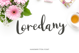 Loredany: A Handwritten Typeface That Brings Warmth to Campaign Design