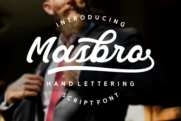 Masbro Font Review: A Hand-Lettered Script for Editorial Design
