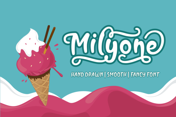Milyone: A Hand-Drawn Font for Editorial Design