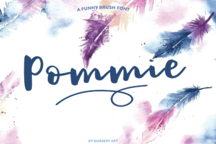 Pommie: A Modern Chic Script Font for Real Branding Work