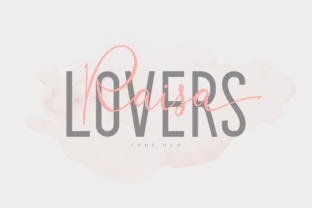 Raisa Lovers Duo: A Script Font That Brings Elegance to Branding