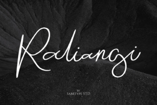 Raliangi: A Modern Script Font for Small Business Branding That Works