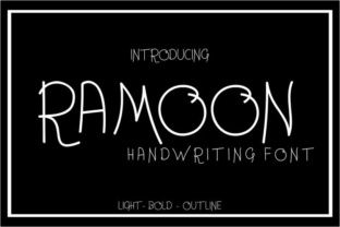 Ramoon: A Handwritten Font That Elevates Your Brand Identity