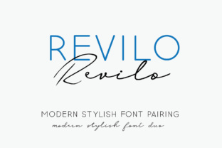 Revilo Duo: A Modern Font Duo for Small Business Branding