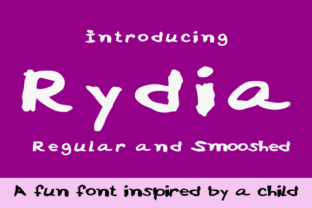 Rydia: A Handwritten Font with Editorial Heart