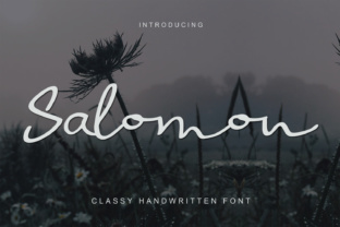 Salomon: A Handwritten Script Font for Scroll-Stopping Brand Content