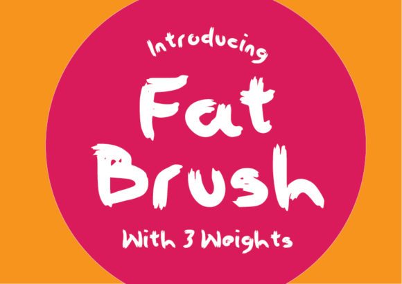Testing Fat Brush: A Hand-Drawn Font That Brings Real Character to Web Layouts