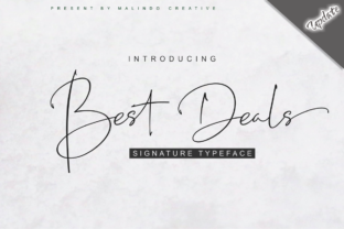 Why Best Deals Font Gives Your Small Business a Polished Signature Look