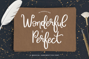 Wonderful Perfect Font: A Whimsical Typeface for Editorial Design