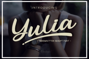 Yulia Script: A Modern Typeface for Editorial Design