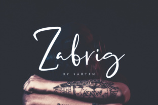 Zabrig: A Handwritten Font with Editorial Warmth and Readability